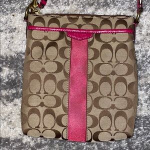 Coach cross body purse